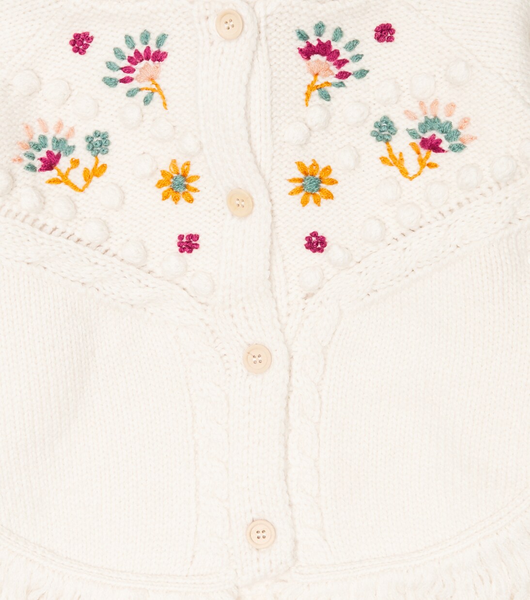 Clara hooded wool-blend cardigan | Louise Misha