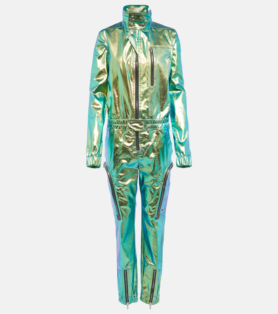 Iridescent slim-leg jumpsuit | Rick Owens