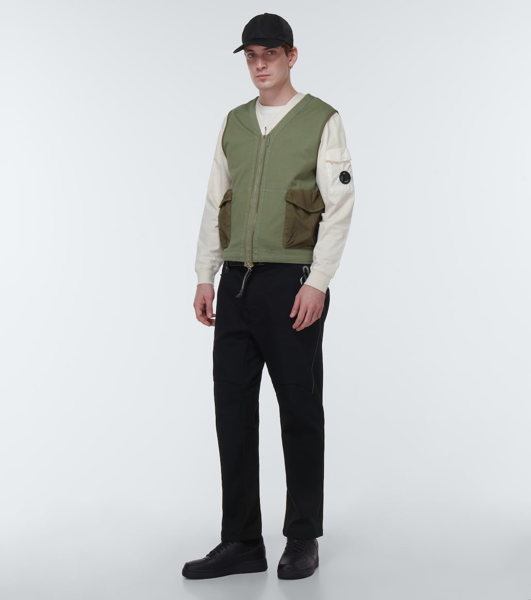 Air Force 1 leather sneakers | Nike