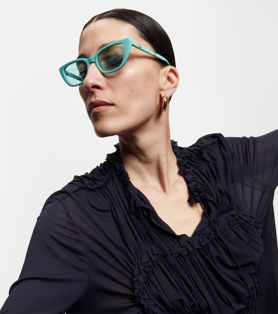 Convertible cat-eye sunglasses | Fendi