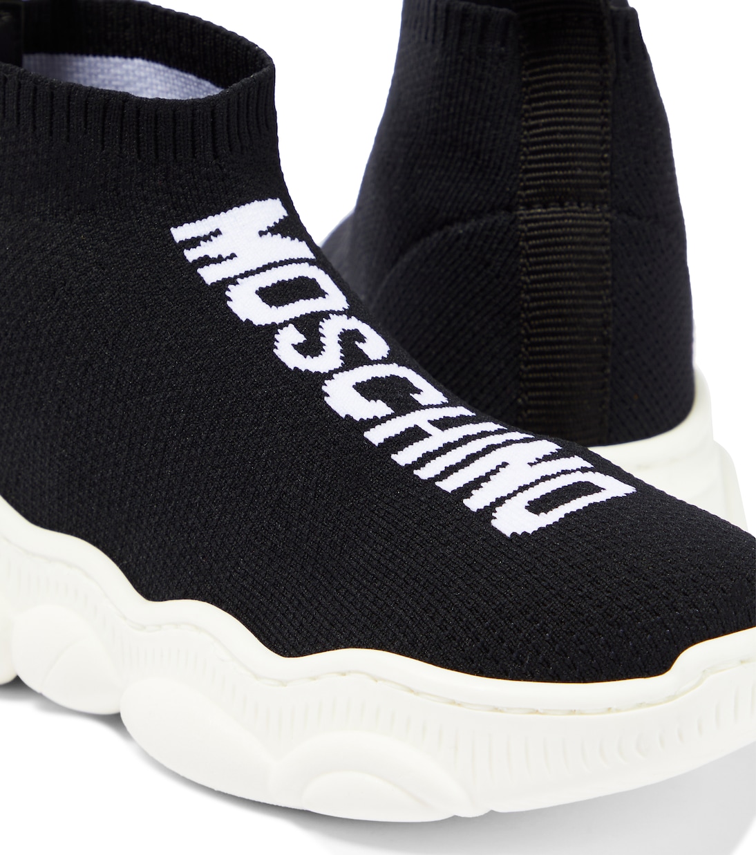 Logo sock sneakers | Moschino Kids
