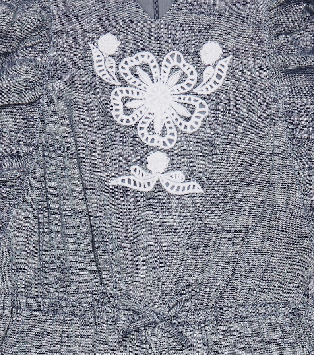 Embroidered linen  jumpsuit | Tartine et Chocolat