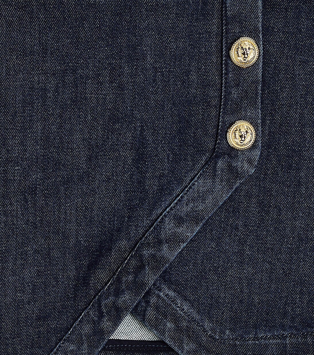 Denim skirt | Balmain Kids