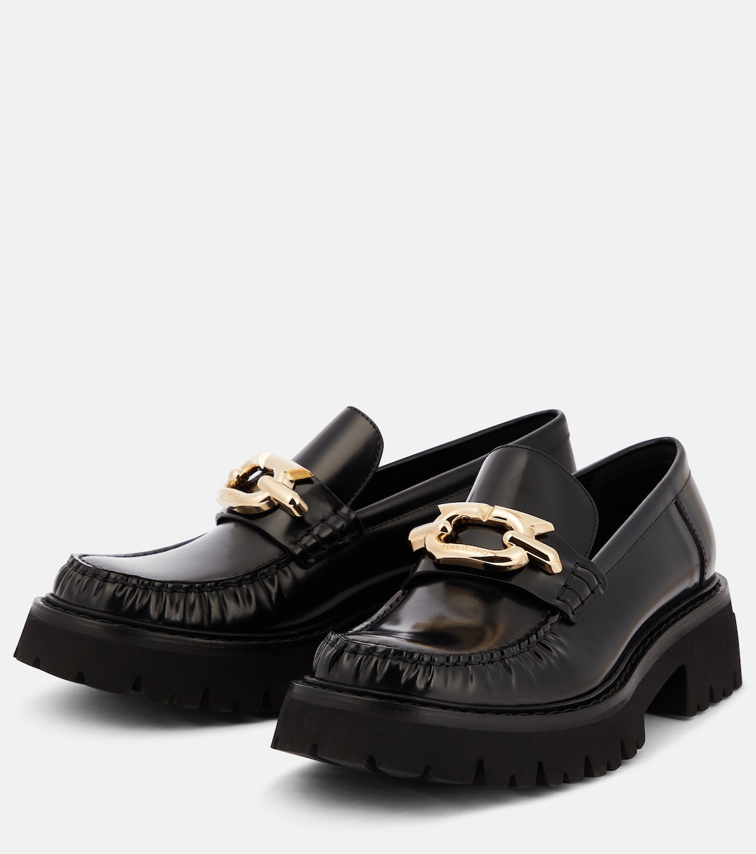 Verzierte Loafers aus Leder | Ferragamo