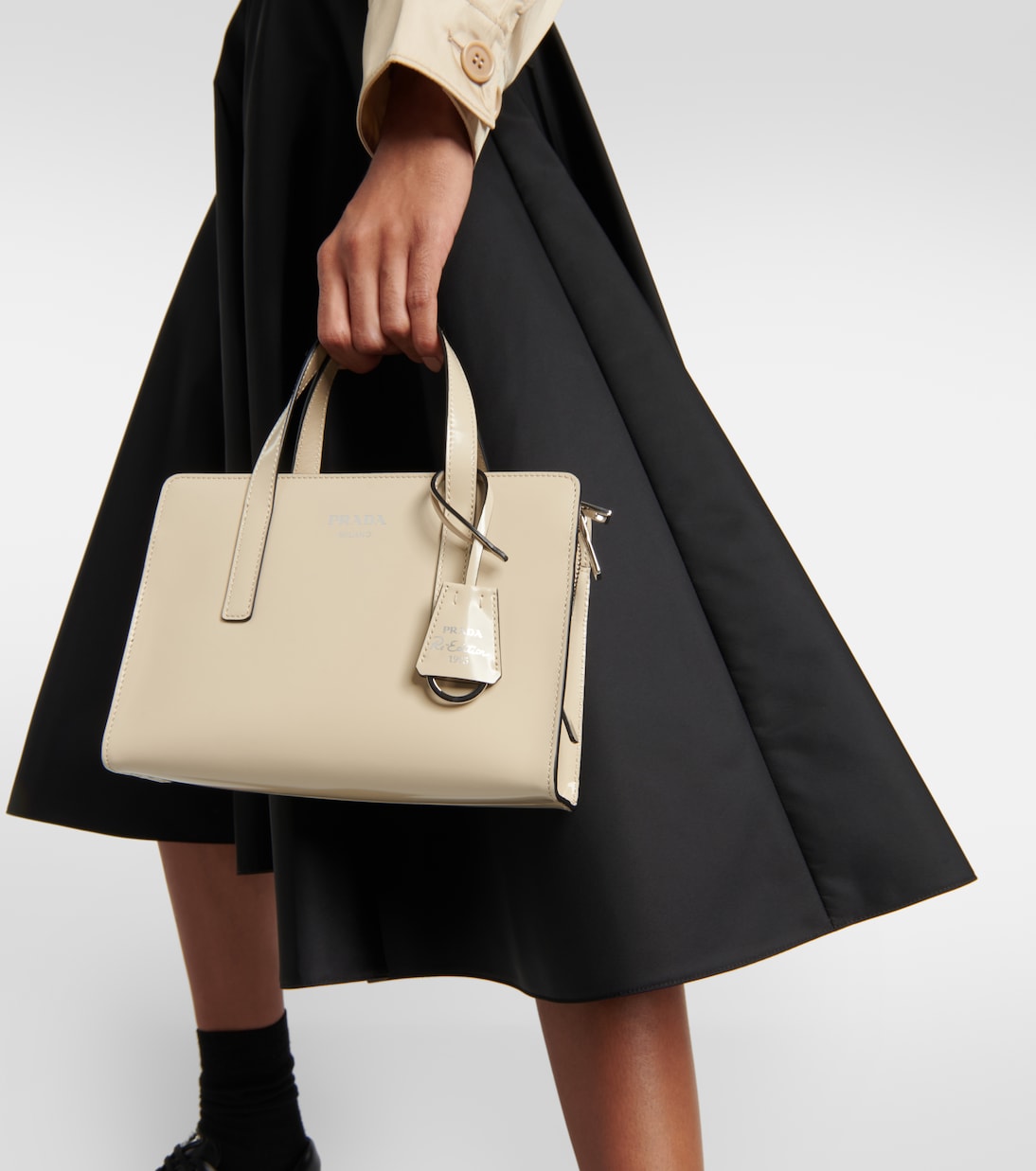 Re-Edition 1995 Medium leather tote bag | Prada