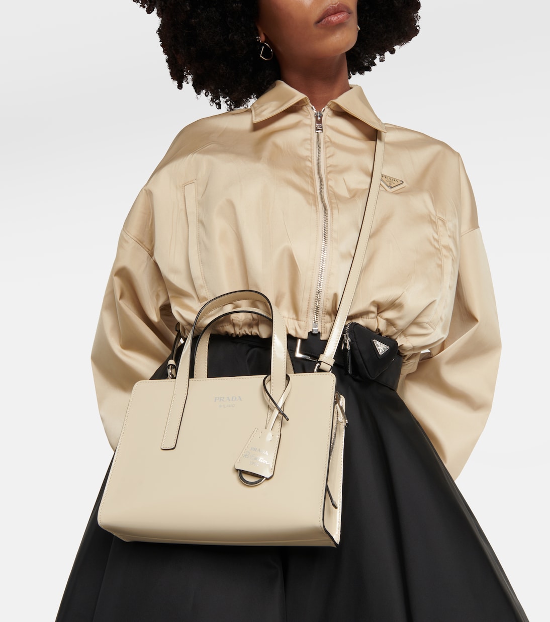 Re-Edition 1995 Medium leather tote bag | Prada