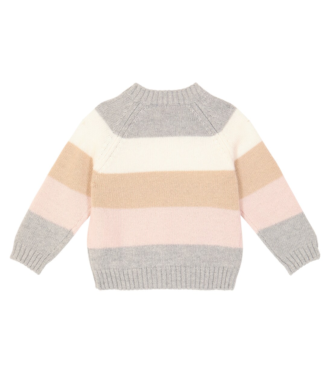 Baby striped virgin wool sweater | Il Gufo