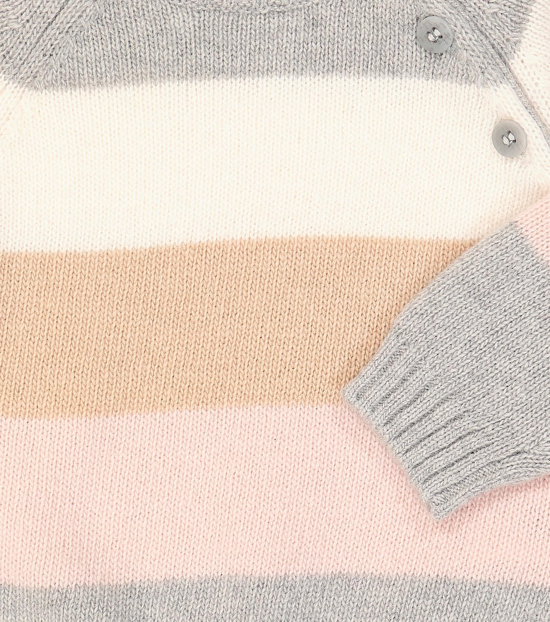 Baby striped virgin wool sweater | Il Gufo