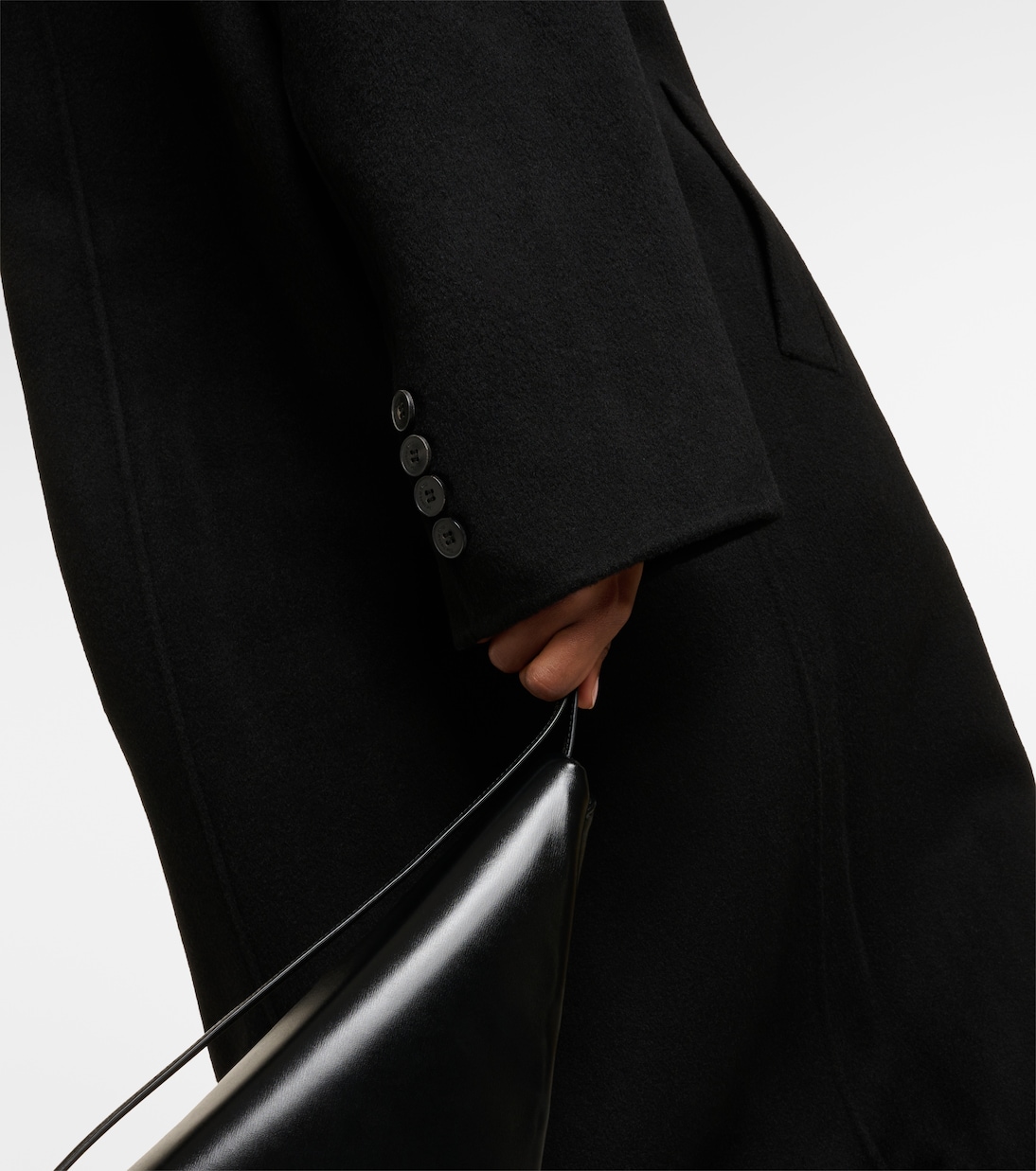 Gaia oversized wool-blend coat | The Frankie Shop