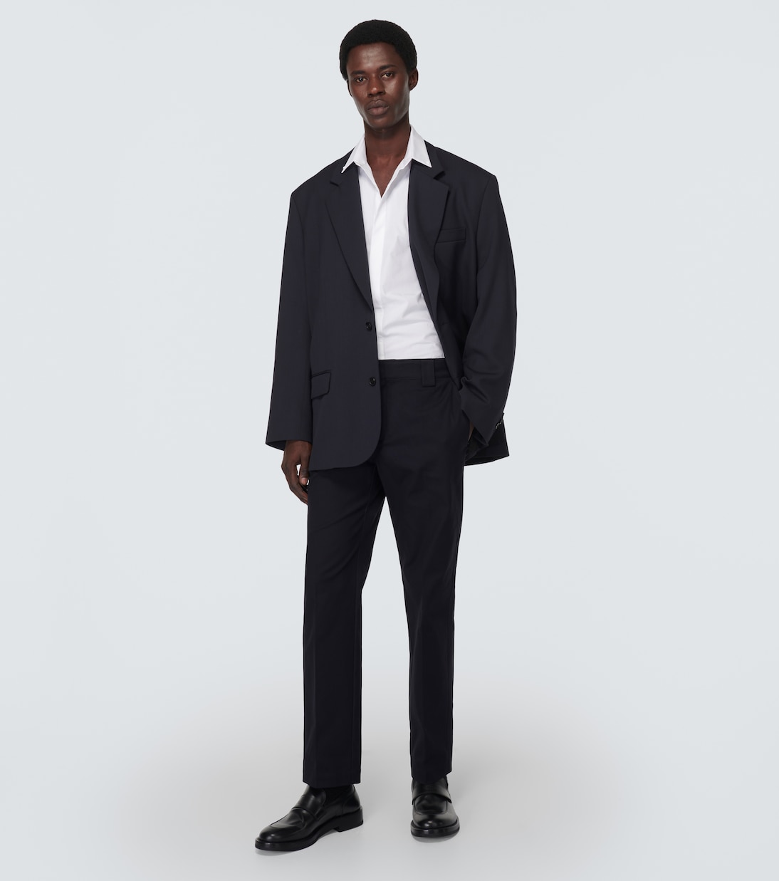 Camisa Rockstud Untitled de popelín de algodón | Valentino