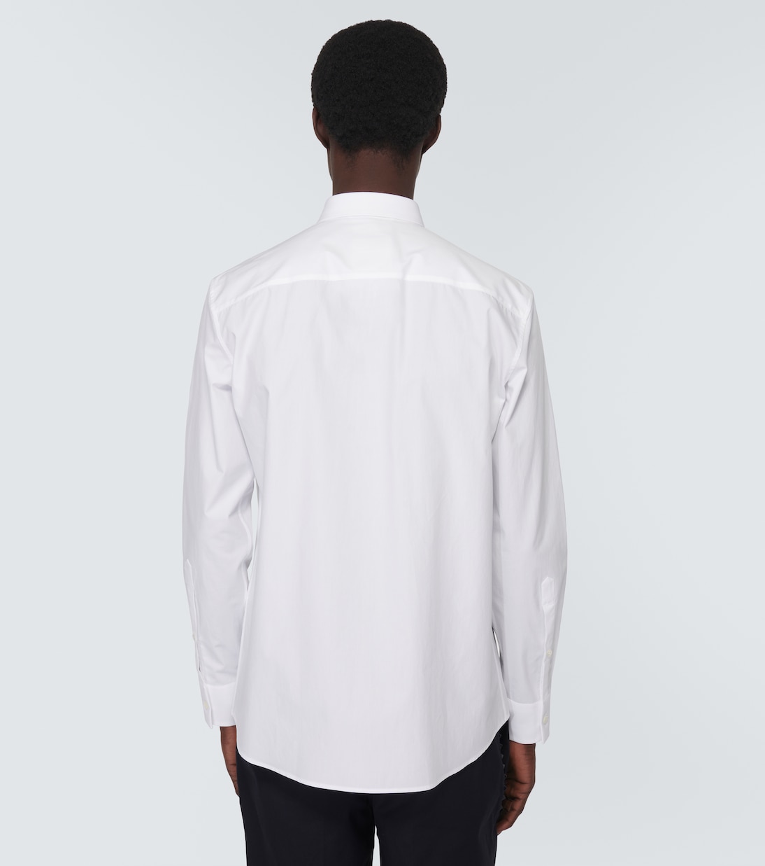 Camisa Rockstud Untitled de popelín de algodón | Valentino