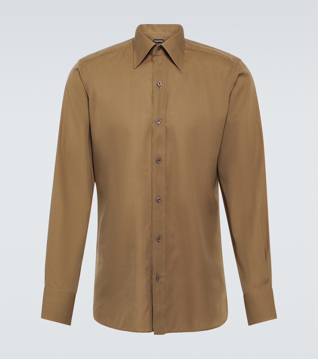 Camisa de popelín de seda | Tom Ford