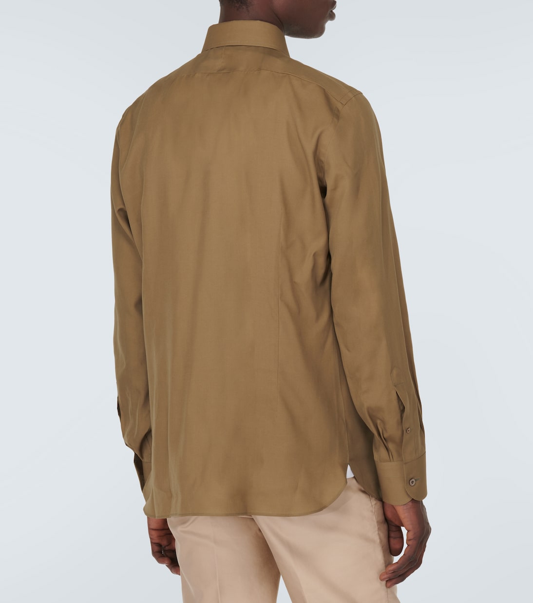 Camisa de popelín de seda | Tom Ford