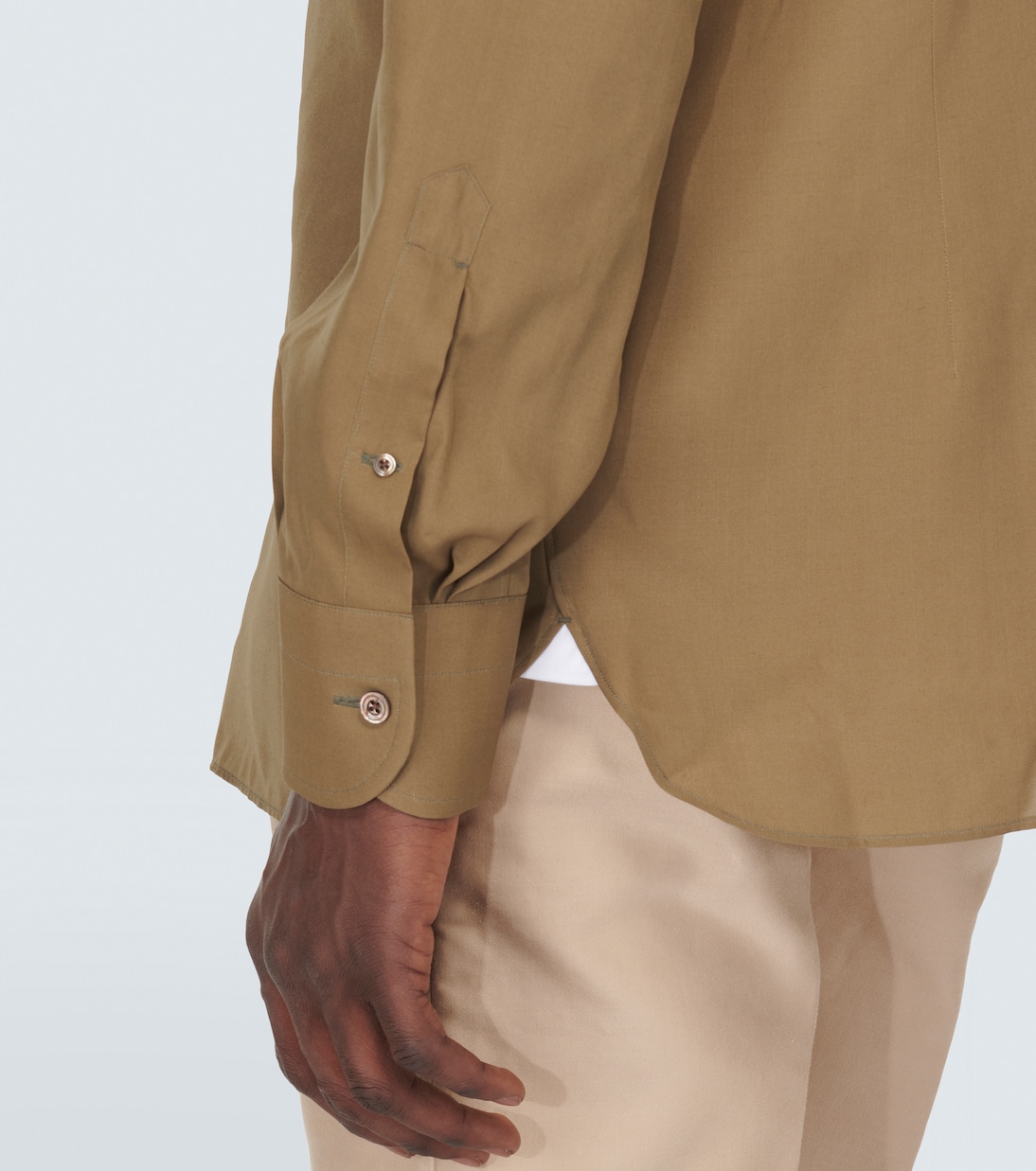 Camisa de popelín de seda | Tom Ford