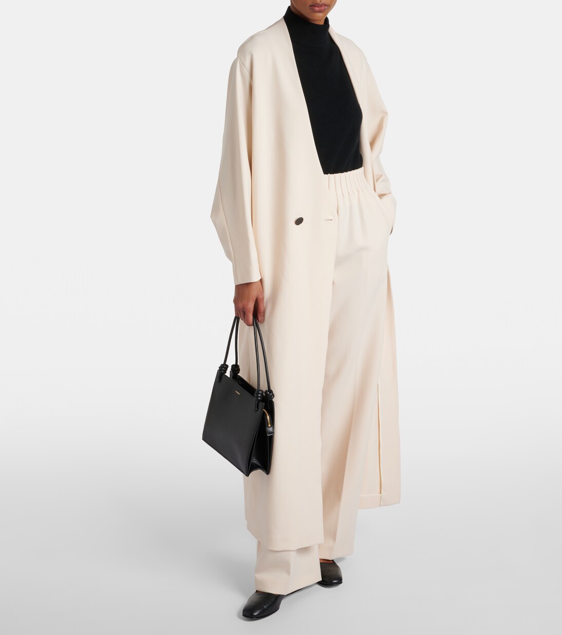 Maxikleid aus einem Wollgemisch | Fforme