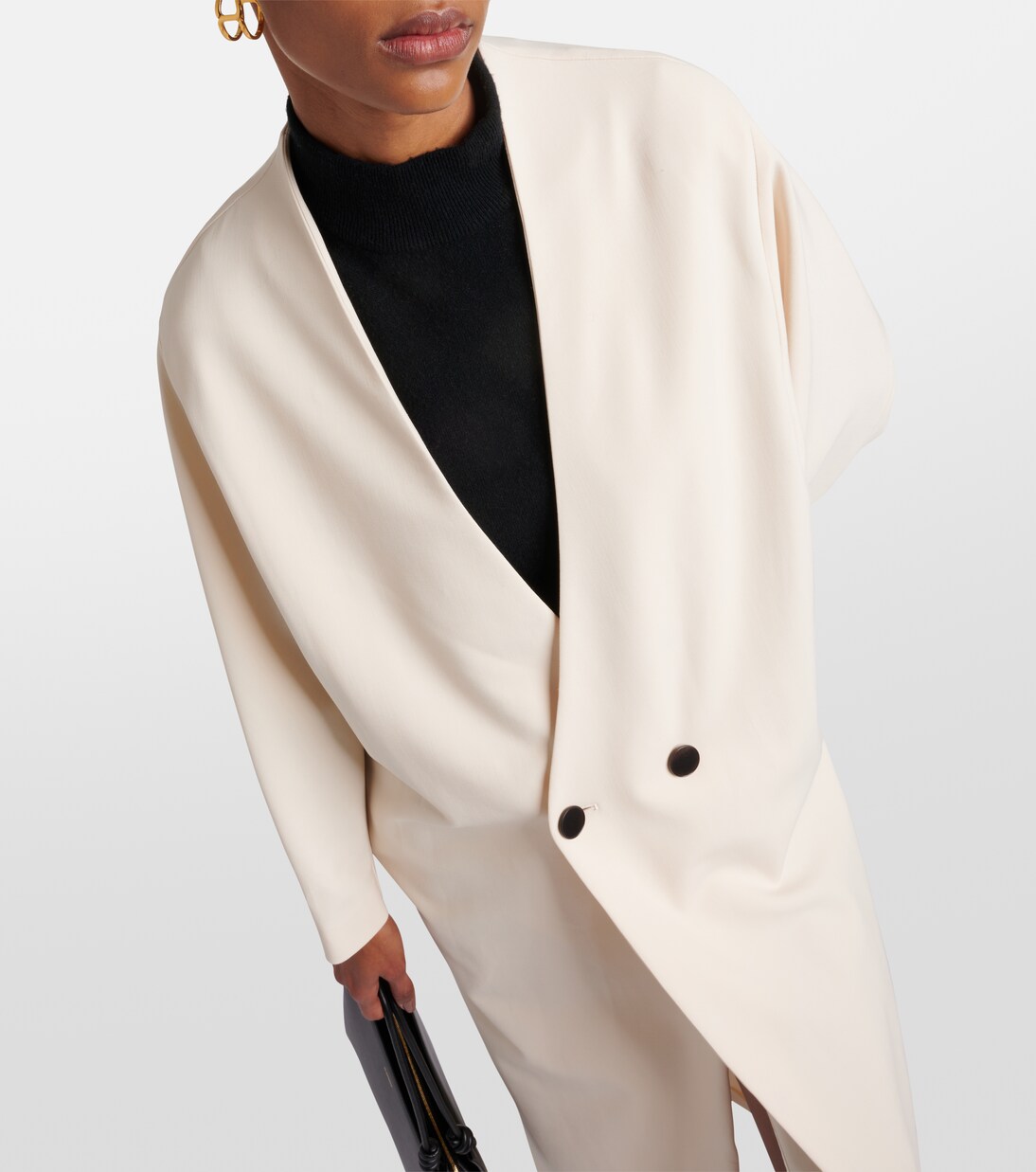 Maxikleid aus einem Wollgemisch | Fforme