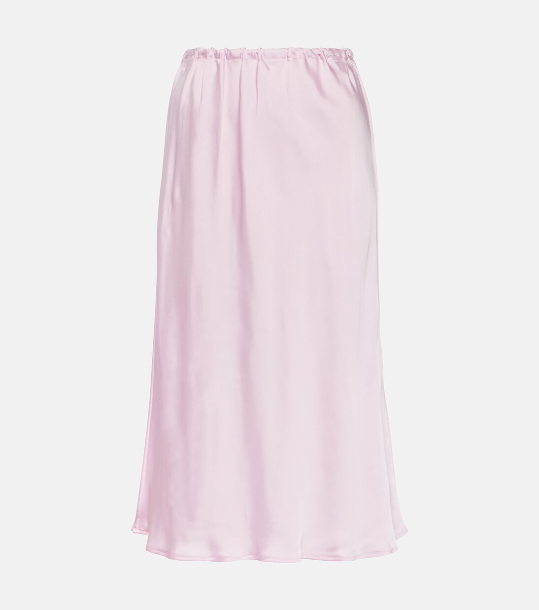 Satin midi skirt | Jil Sander