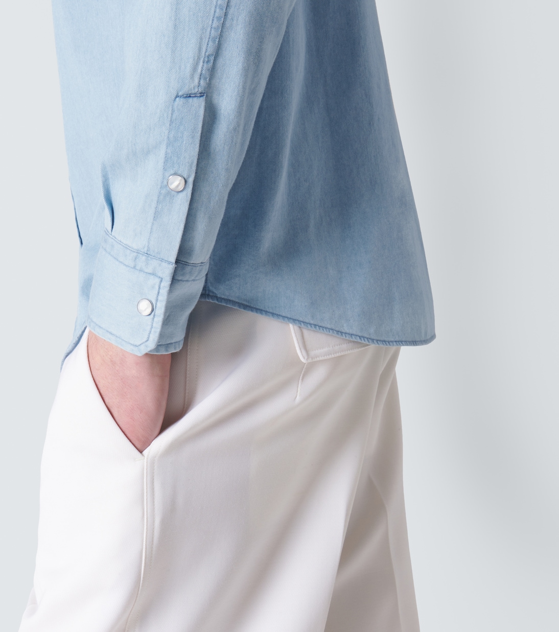 Chemise Western en jean | Zegna