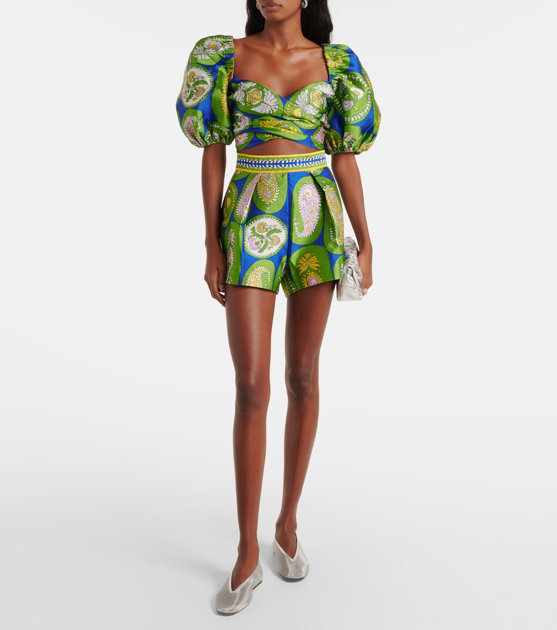 Bedrucktes Cropped-Top | Alémais