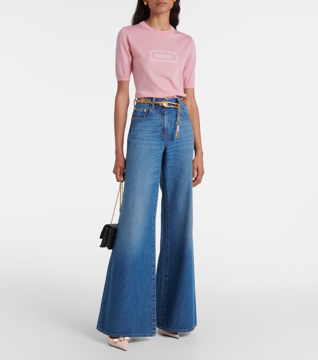 Top aus Strick | Versace