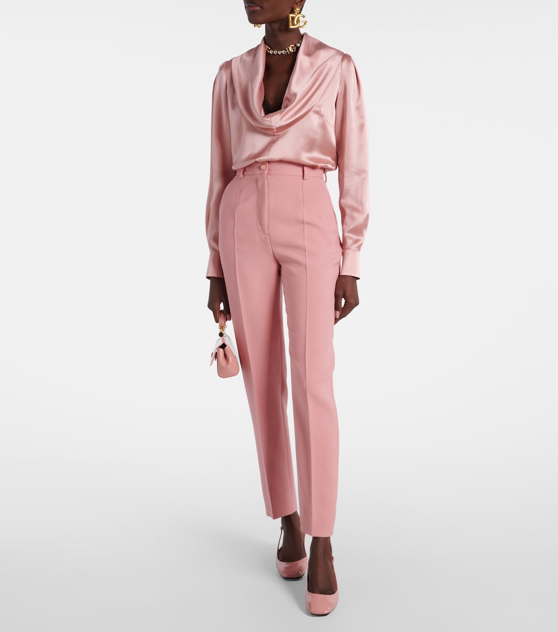 Blusa in raso di seta | Dolce&Gabbana