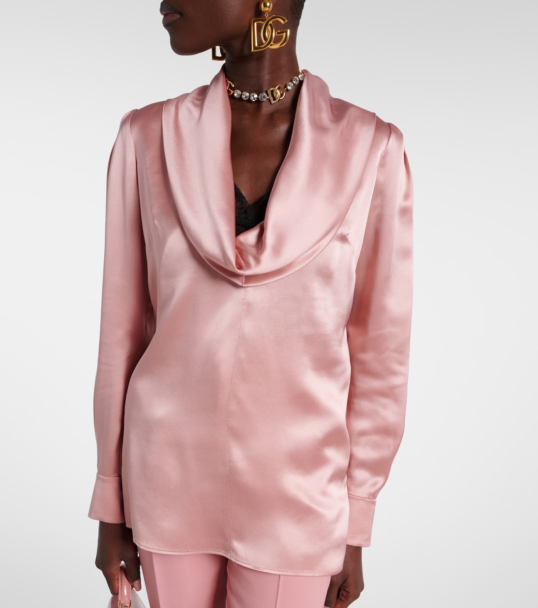 Blusa in raso di seta | Dolce&Gabbana