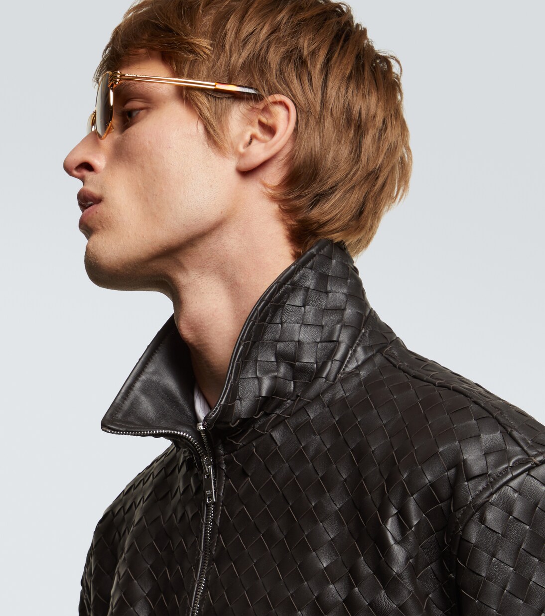 Eckige Sonnenbrille | Bottega Veneta