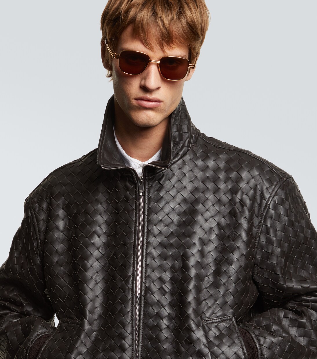 Eckige Sonnenbrille | Bottega Veneta