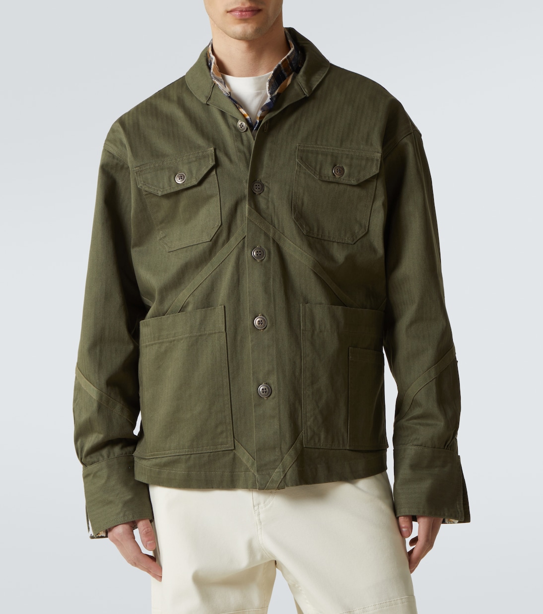 Chaqueta utilitaria de algodón | Greg Lauren
