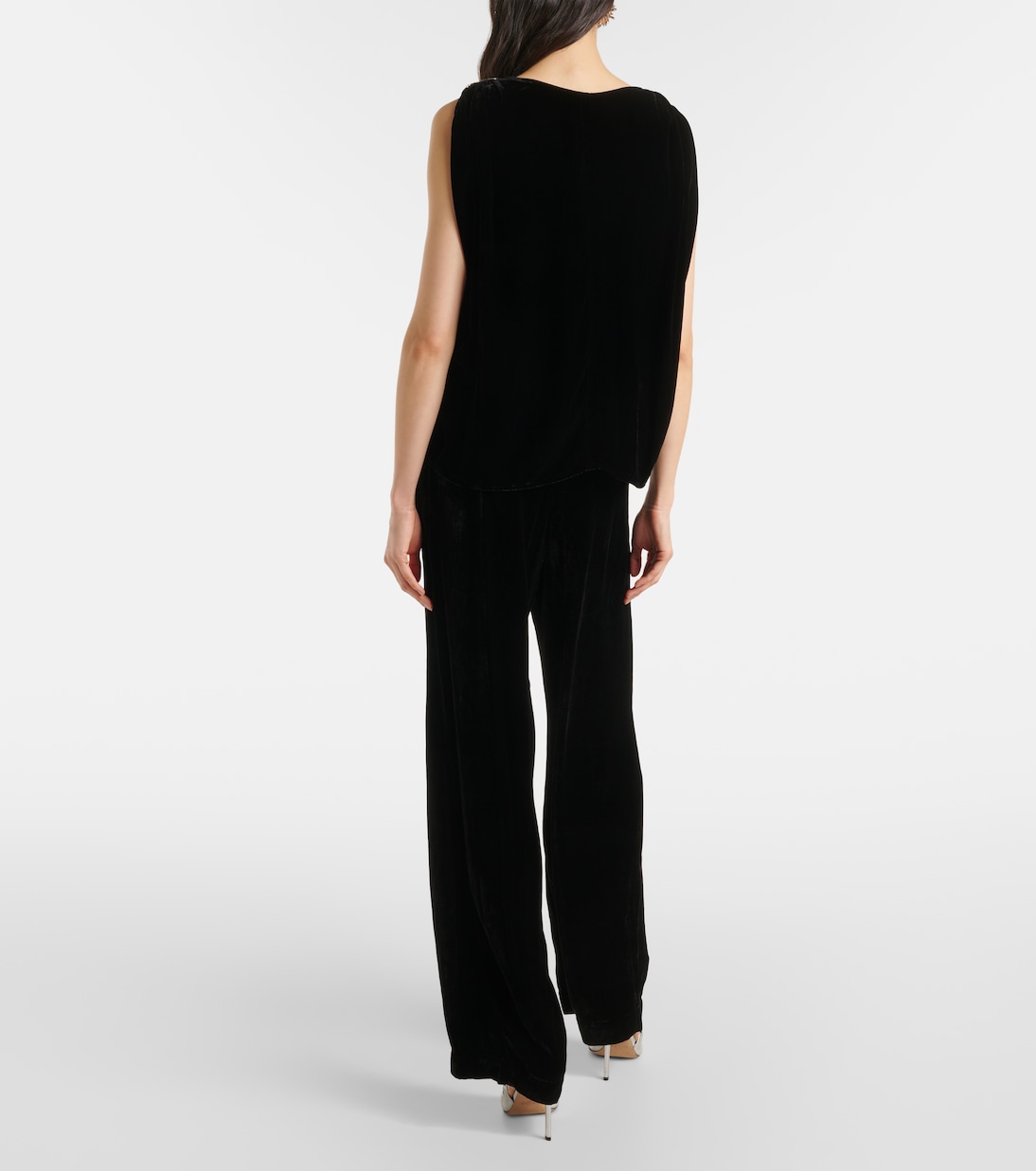 Top Adelle aus Samt | Velvet