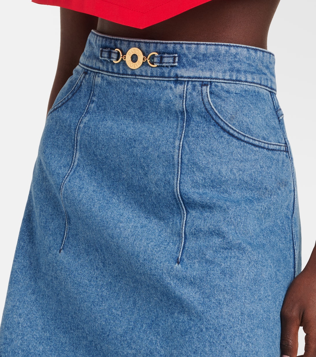 Minifalda de algodón | Patou