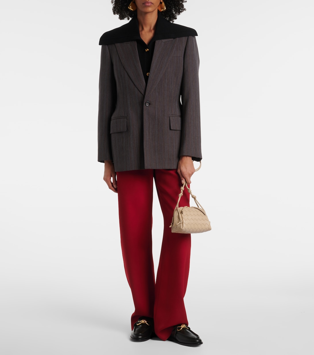 Concert Intrecciato leather shoulder bag | Bottega Veneta