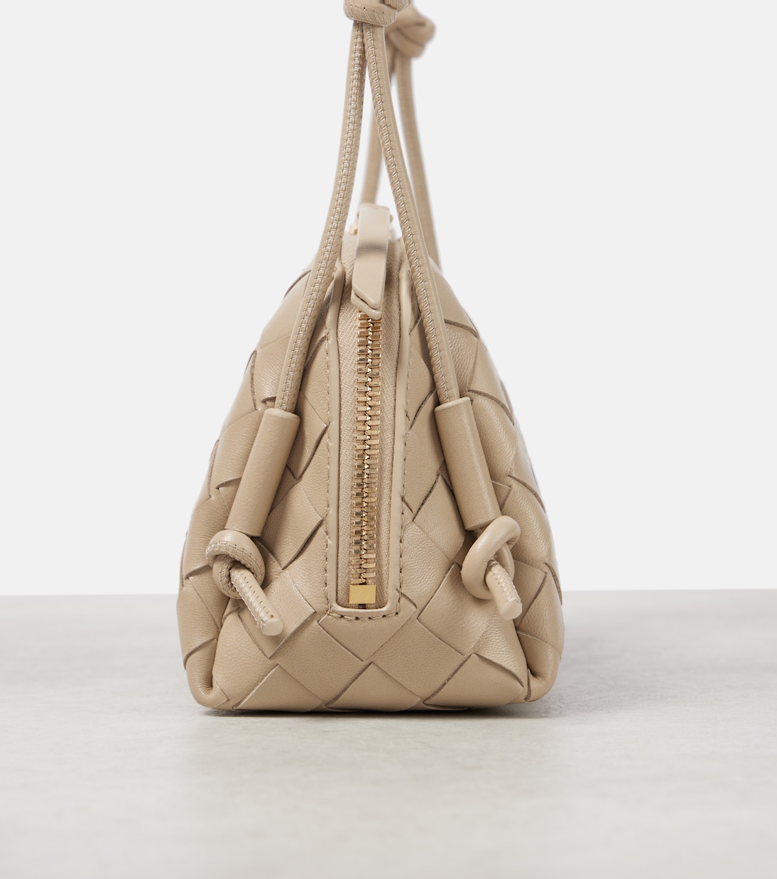 Concert Intrecciato leather shoulder bag | Bottega Veneta