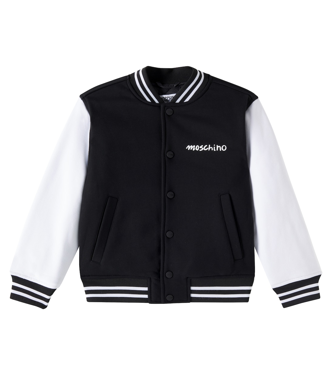 Wattierte Jacke aus einem Baumwollgemisch | Moschino Kids