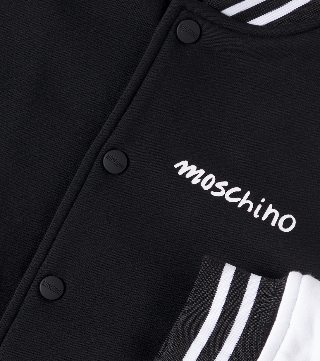 Wattierte Jacke aus einem Baumwollgemisch | Moschino Kids