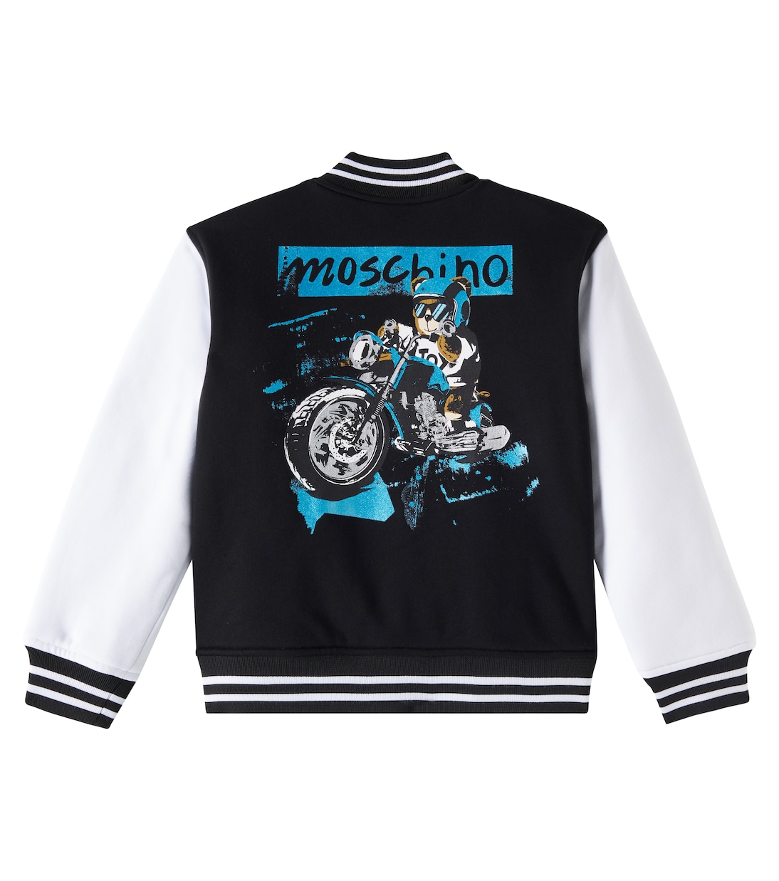 Wattierte Jacke aus einem Baumwollgemisch | Moschino Kids