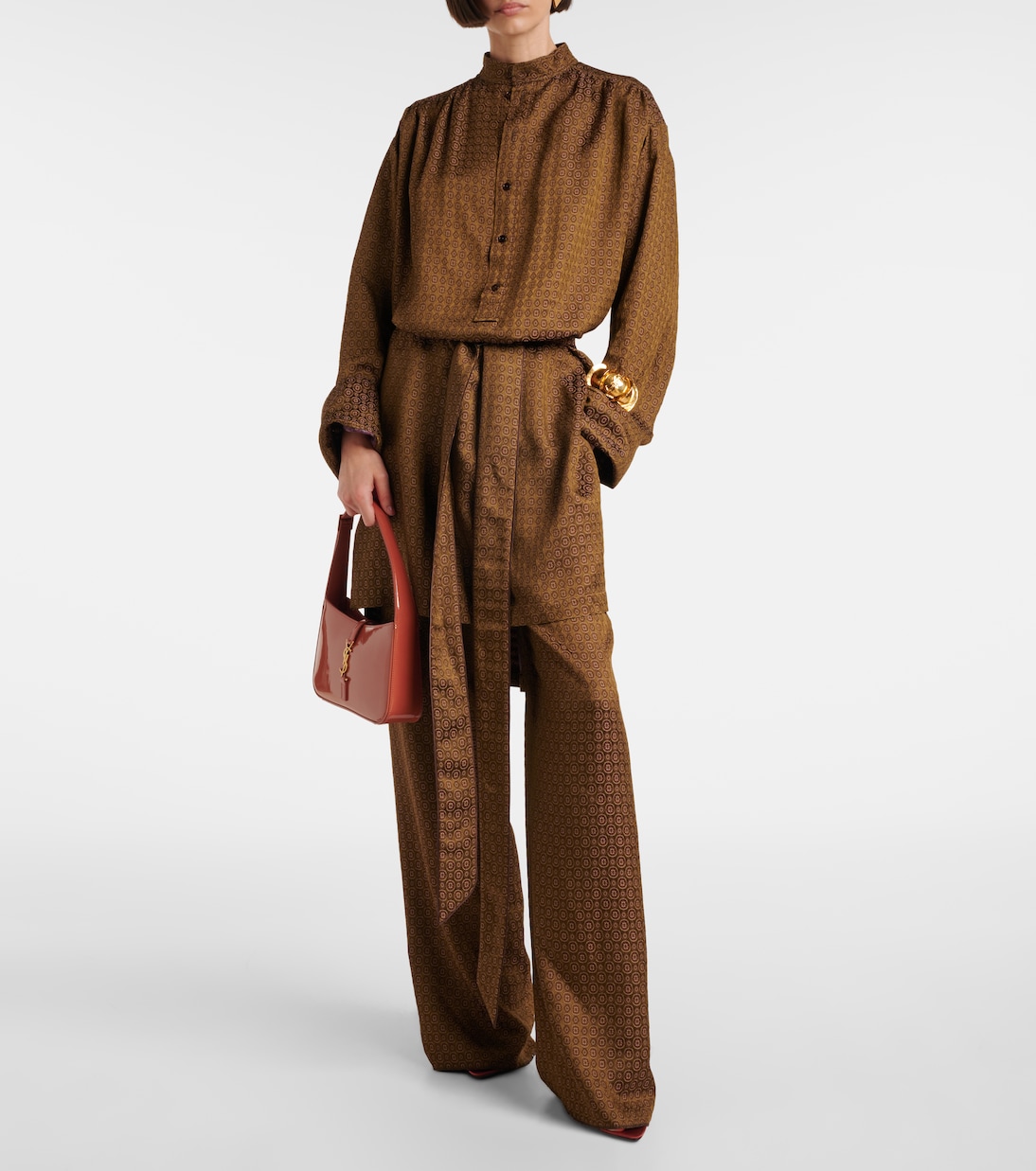 Minikleid aus Jacquard | Saint Laurent