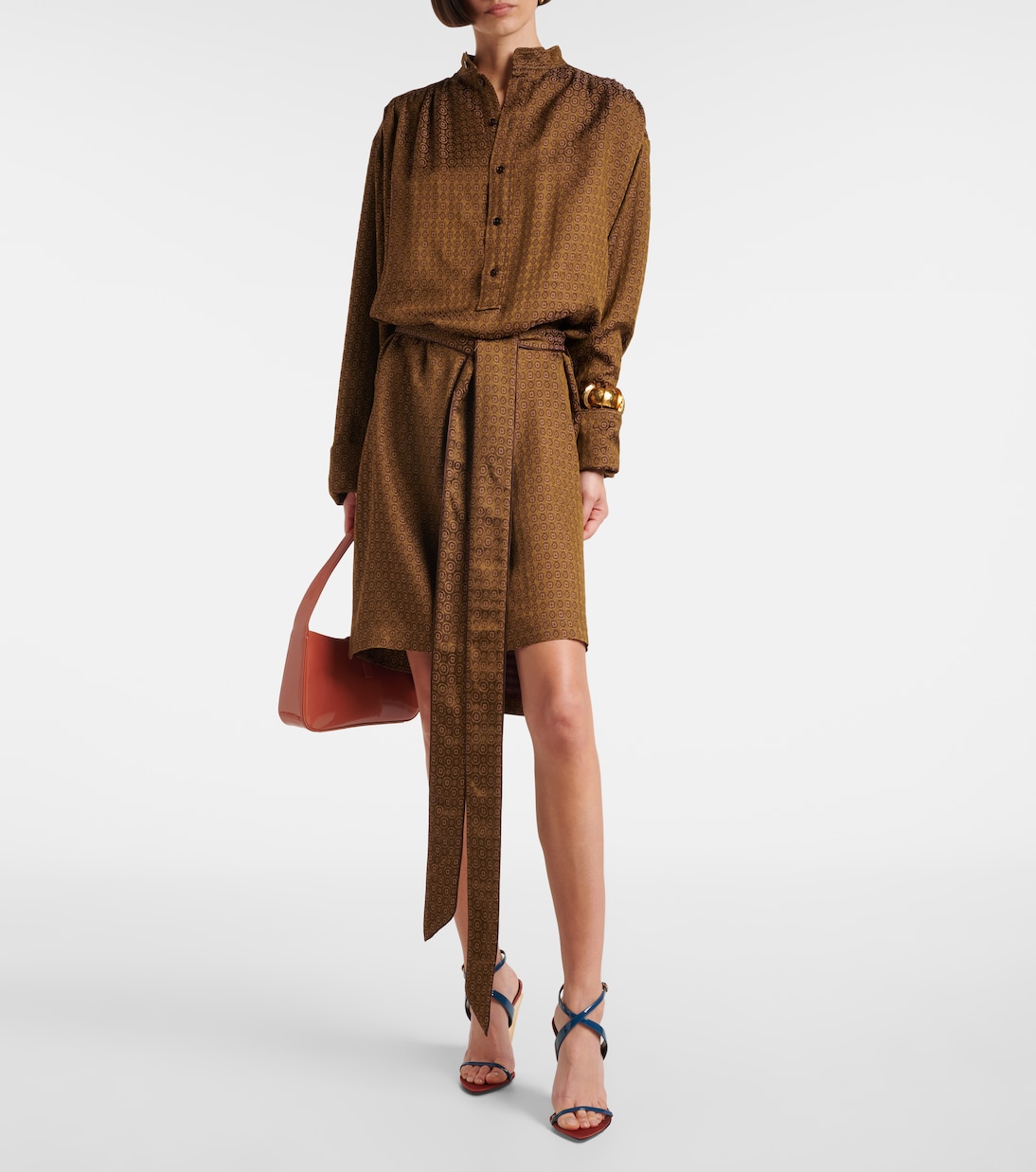 Minikleid aus Jacquard | Saint Laurent