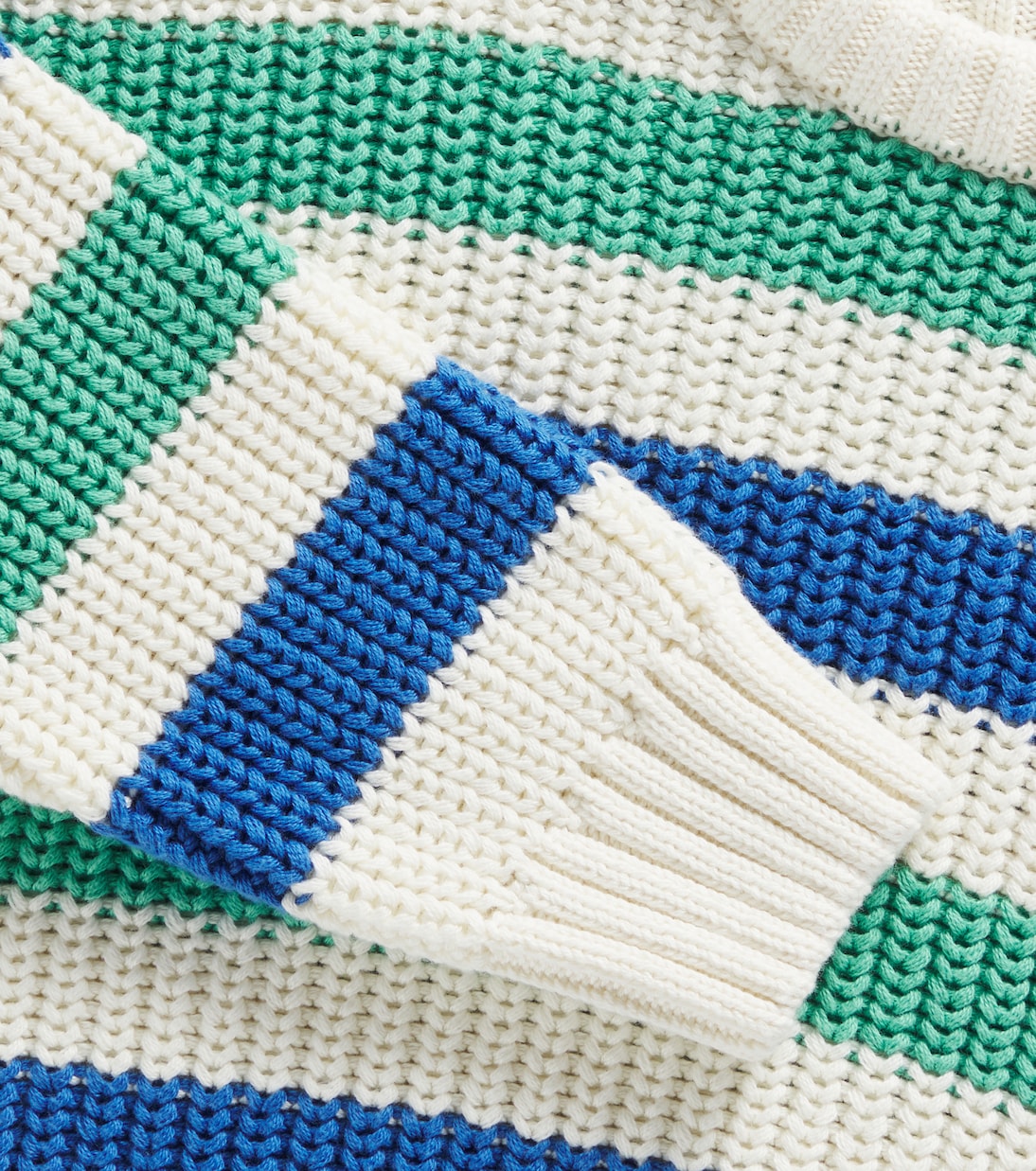 Leto striped cotton sweater | The New Society