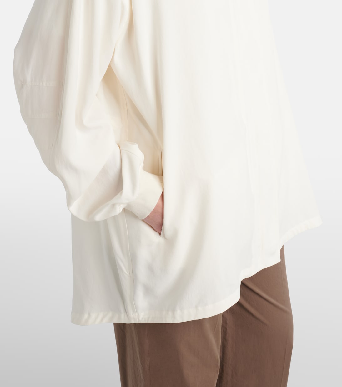 Regenmantel Kemetina aus Seide | The Row