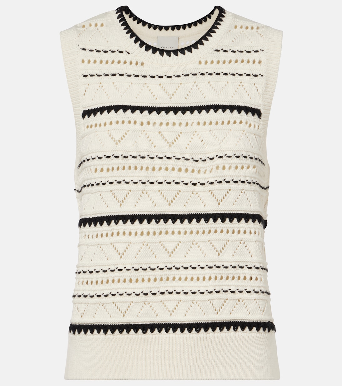 Pull sans manches Athena en coton | Varley