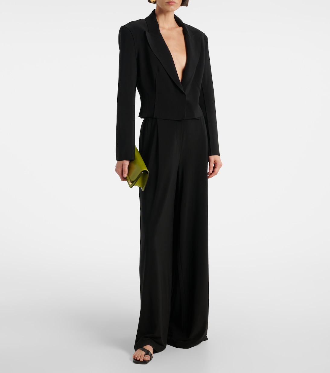 Weite High-Rise-Hose | Norma Kamali