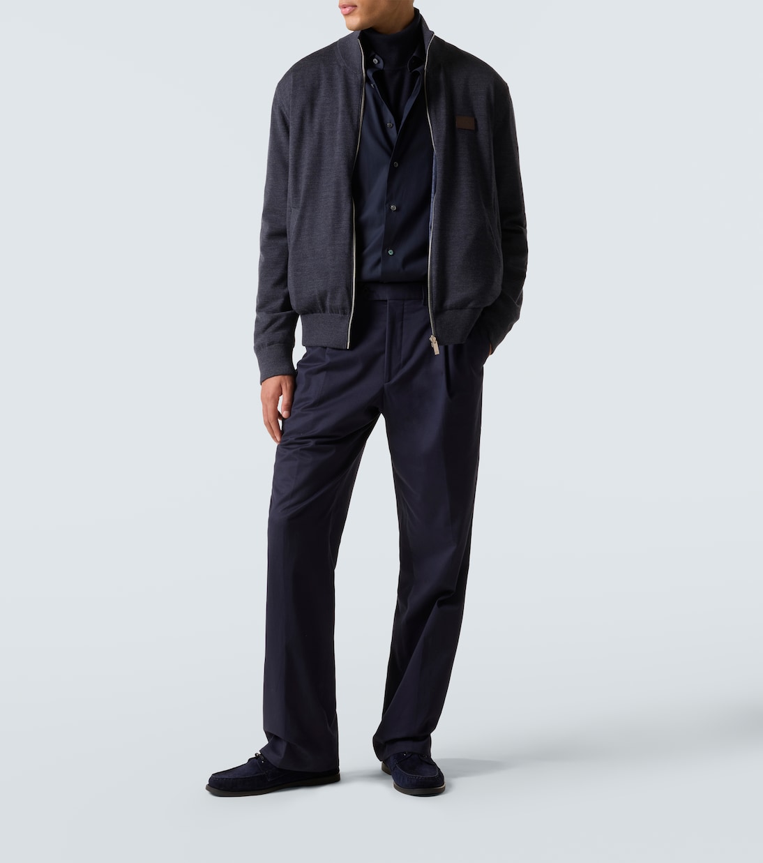 Scrito reversible wool bomber jacket | Berluti