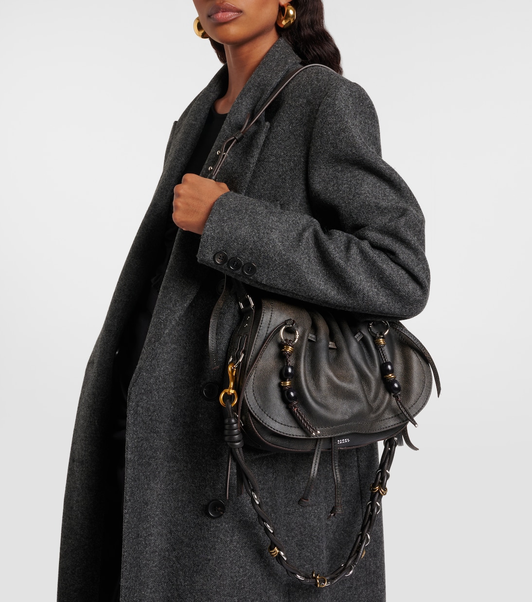 Schultertasche Bolton aus Leder | Isabel Marant