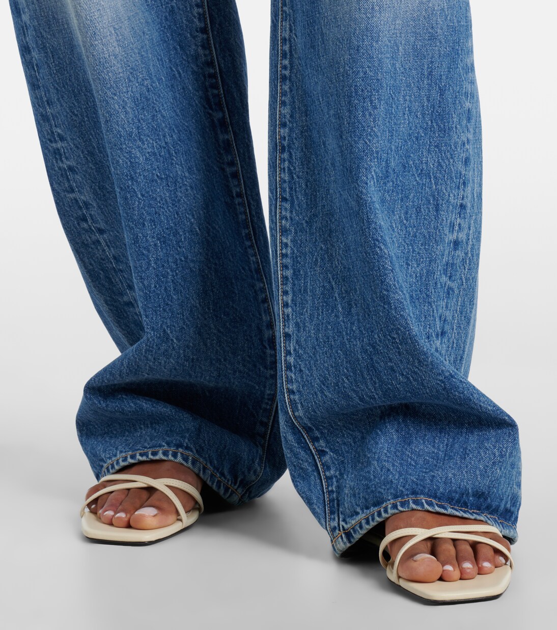 Jeans barrel Cassie a vita alta | Slvrlake