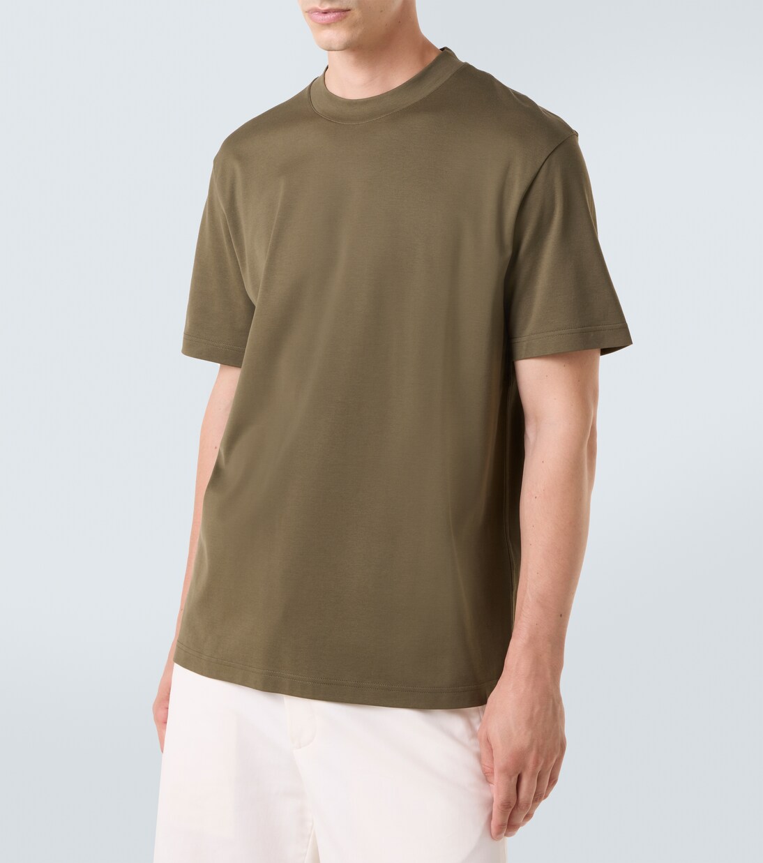 T-shirt in jersey di cotone  | Loro Piana