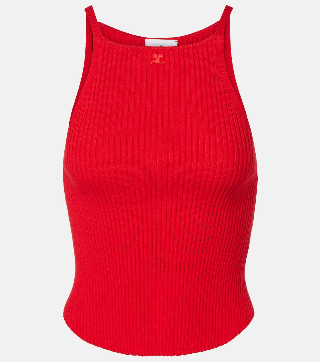 Top Circle aus Rippstrick | Courrèges