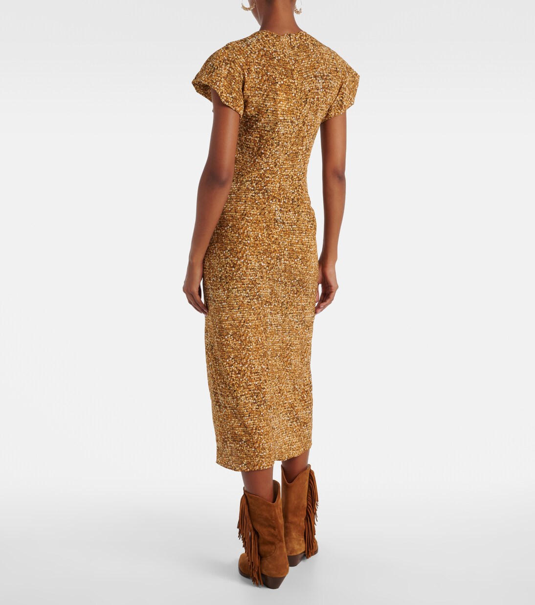 Midikleid Terena aus einem Seidengemisch | Isabel Marant