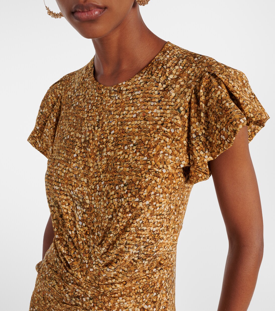 Midikleid Terena aus einem Seidengemisch | Isabel Marant