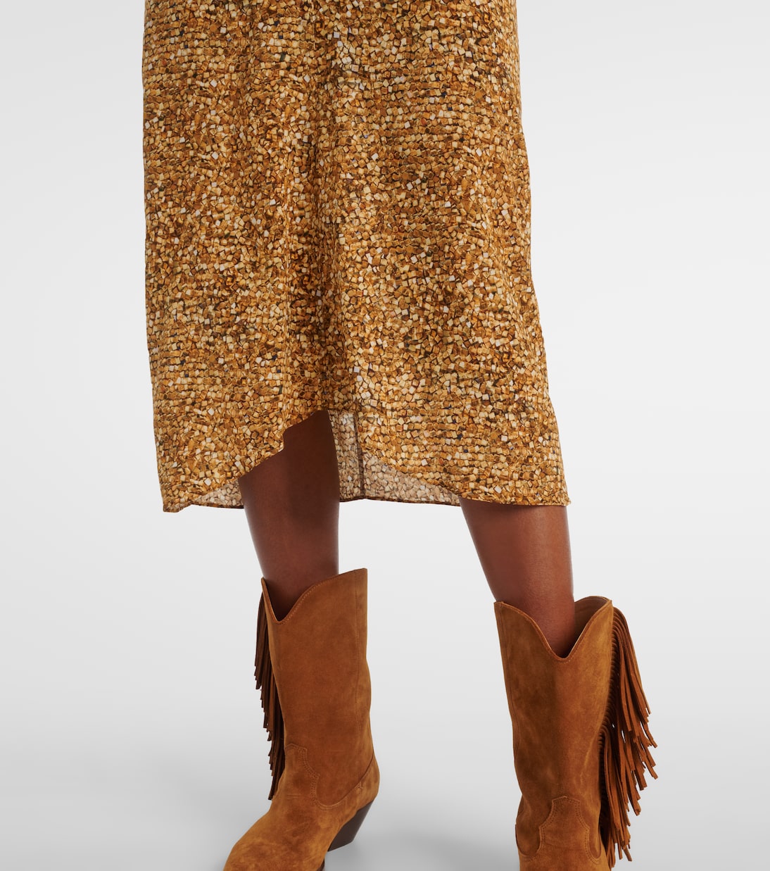 Midikleid Terena aus einem Seidengemisch | Isabel Marant